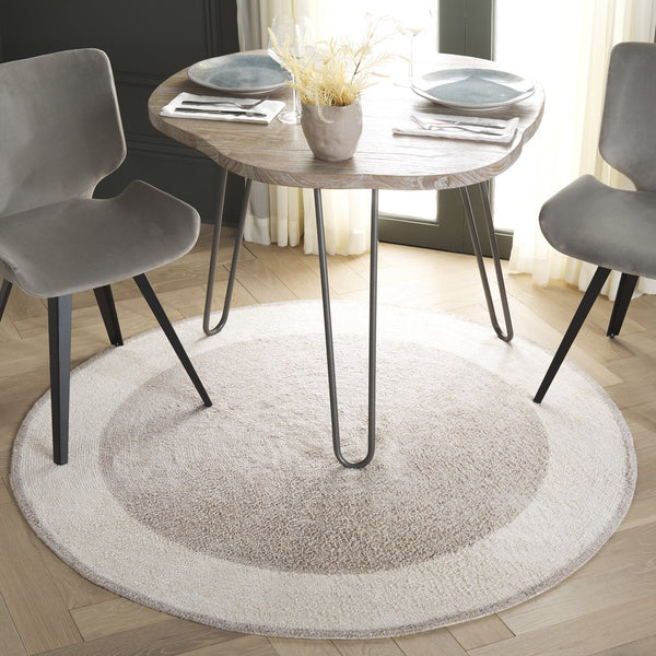 Safavieh Easy Care Artisan-crafted Area Rug - Sustainable Recycled Cotton, Hand-tufted Elegance For Home Ivory ,Beige Recycled Cotton Ecr220b-6r