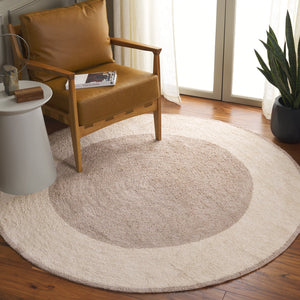 Safavieh Easy Care Artisan-crafted Area Rug - Sustainable Recycled Cotton, Hand-tufted Elegance For Home Ivory ,Beige Recycled Cotton Ecr220b-6r