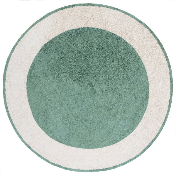 Safavieh Easy Care Artisan-crafted Area Rug - Sustainable Recycled Cotton, Hand-tufted Elegance For Home Ivory ,Green Recycled Cotton Ecr220y-4r