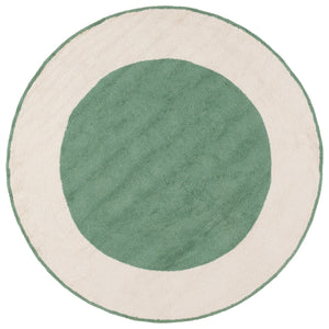 Safavieh Easy Care Artisan-crafted Area Rug - Sustainable Recycled Cotton, Hand-tufted Elegance For Home Ivory ,Green Recycled Cotton Ecr220y-4r