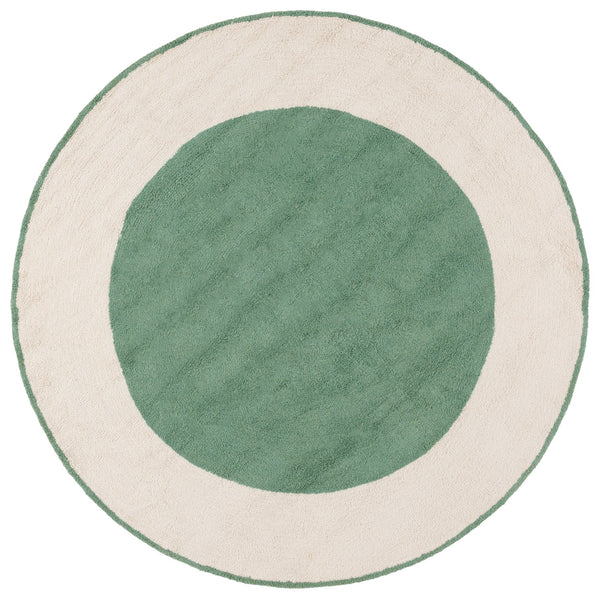 Safavieh Easy Care Artisan-crafted Area Rug - Sustainable Recycled Cotton, Hand-tufted Elegance For Home Ivory ,Green Recycled Cotton Ecr220y-4r