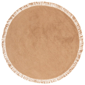 Safavieh Easy Care Premium Hand-tufted Area Rug: Eco-friendly Comfort And Timeless Design For Your Home Light Brown Recycled Cotton Ecr221t-3r