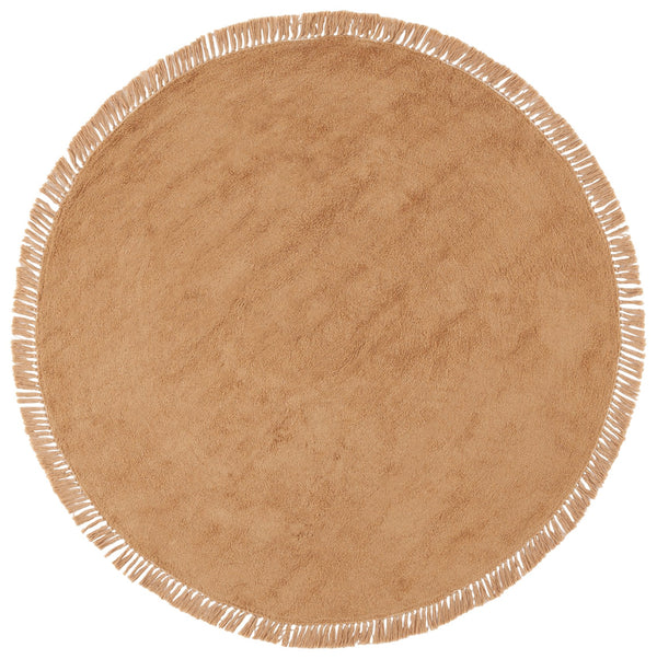 Safavieh Easy Care Premium Hand-tufted Area Rug: Eco-friendly Comfort And Timeless Design For Your Home Light Brown Recycled Cotton Ecr221t-3r