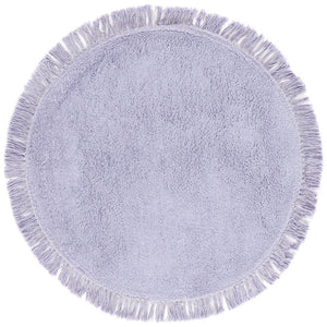 Safavieh Easy Care Premium Hand-tufted Area Rug: Eco-friendly Comfort And Timeless Design For Your Home Lilac Recycled Cotton Ecr221v-5r