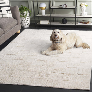 Safavieh Easy Care Hand-tufted Area Rug In Recycled Cotton For Eco-friendly Home Decor And Style Ivory Recycled Cotton Ecr222a-6