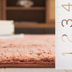 Safavieh Easy Care Hand-tufted Area Rug In Recycled Cotton For Eco-friendly Home Decor And Style Rust Recycled Cotton Ecr222p-29