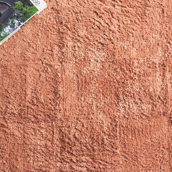 Safavieh Easy Care Hand-tufted Area Rug In Recycled Cotton For Eco-friendly Home Decor And Style Rust Recycled Cotton Ecr222p-29