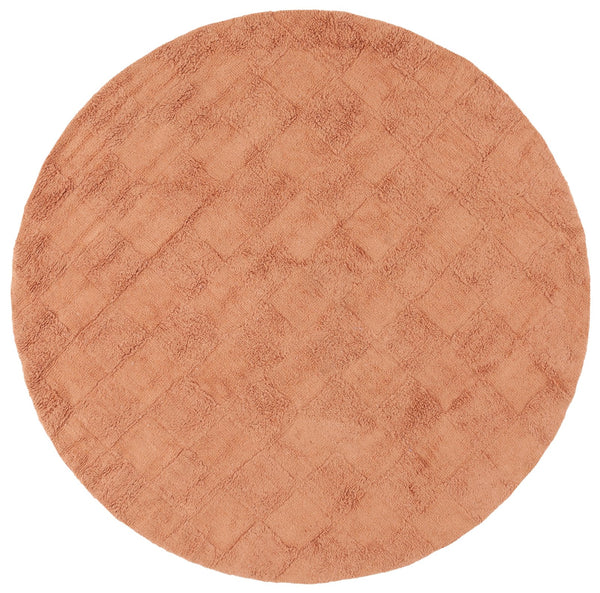 Safavieh Easy Care Hand-tufted Area Rug In Recycled Cotton For Eco-friendly Home Decor And Style Rust Recycled Cotton Ecr222p-29