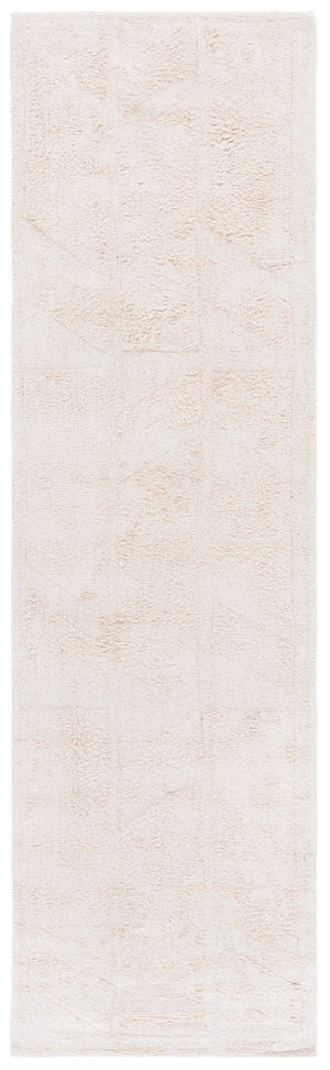 Safavieh Easy Modern Area Rug - Elegant Geometric Design, Eco-friendly Cotton, Luxurious Underfoot Comfort Ivory Recycled Cotton Ecr223a-4