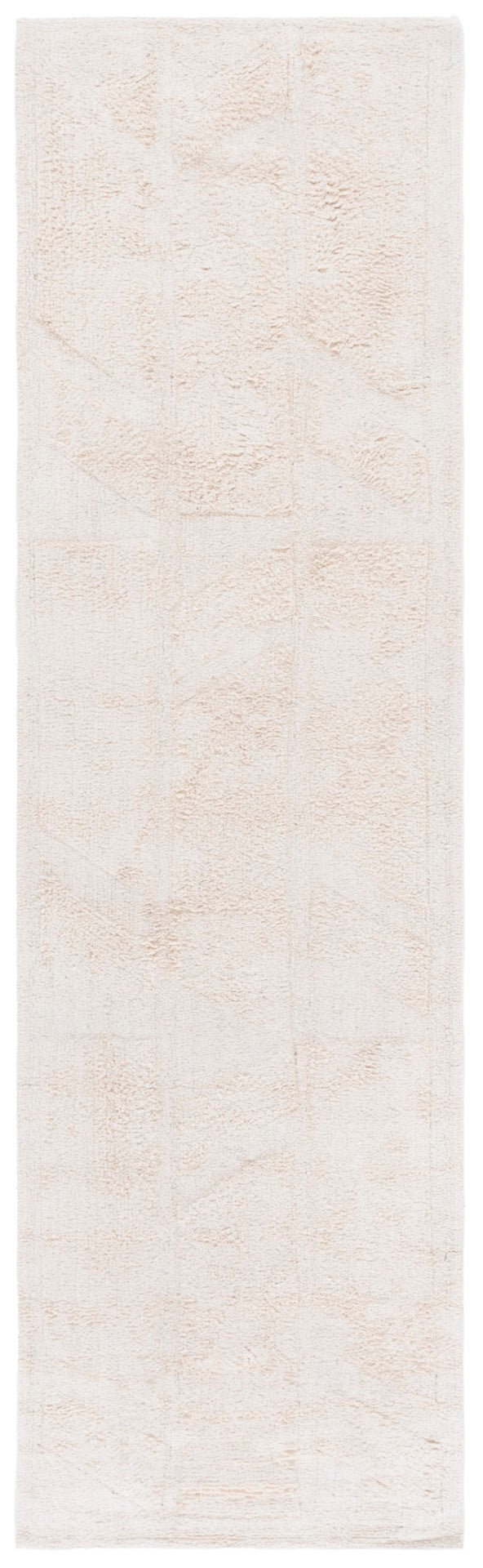 Safavieh Easy Modern Area Rug - Elegant Geometric Design, Eco-friendly Cotton, Luxurious Underfoot Comfort Ivory Recycled Cotton Ecr223a-4