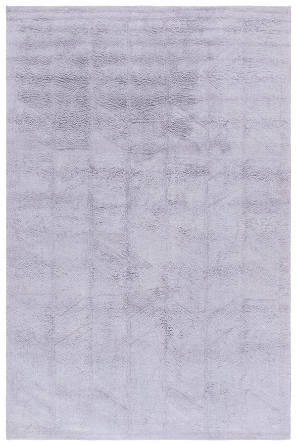 Safavieh Easy Care Sophisticated Medium Rectangle Area Rug - Elegant Geometric Design For Modern Spaces Lilac Recycled Cotton Ecr223v-5