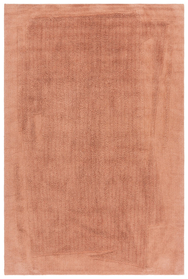 Safavieh Easy Care 224p Area Rug - Modern Rustic Elegance, Sustainable Recycled Cotton, Washable Comfort Rust Recycled Cotton Ecr224p-3