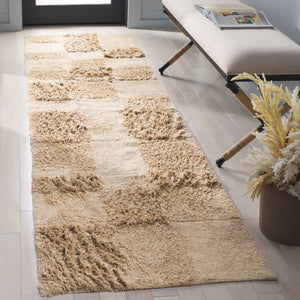 Safavieh Easy Care Handcrafted Area Rug - Sustainable Cotton, Washable, Luxurious Modern Style For Your Home Beige Recycled Cotton Ecr225b-6