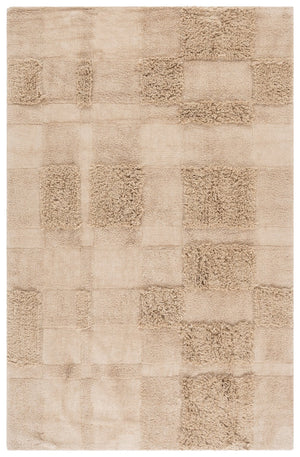 Safavieh Easy Care 225b Eco-friendly Medium Rectangle Area Rug - Stylish, Washable, And Durable Design Beige Recycled Cotton Ecr225b-5