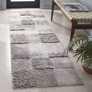 Safavieh Easy Care Handcrafted Area Rug - Sustainable Cotton, Washable, Luxurious Modern Style For Your Home Grey Recycled Cotton Ecr225m-4