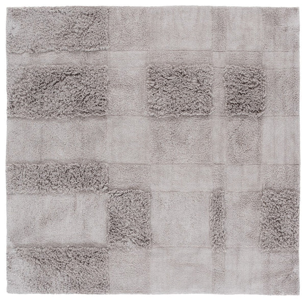 Safavieh Easy Care Handcrafted Area Rug - Sustainable Cotton, Washable, Luxurious Modern Style For Your Home Grey Recycled Cotton Ecr225m-4