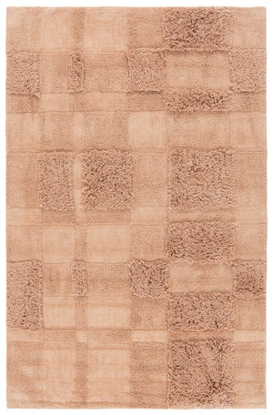 Safavieh Easy Care 225b Eco-friendly Medium Rectangle Area Rug - Stylish, Washable, And Durable Design Orange Recycled Cotton Ecr225p-5