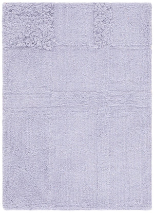 Safavieh Easy Care Handcrafted Area Rug - Sustainable Cotton, Washable, Luxurious Modern Style For Your Home Lilac Recycled Cotton Ecr225v-3