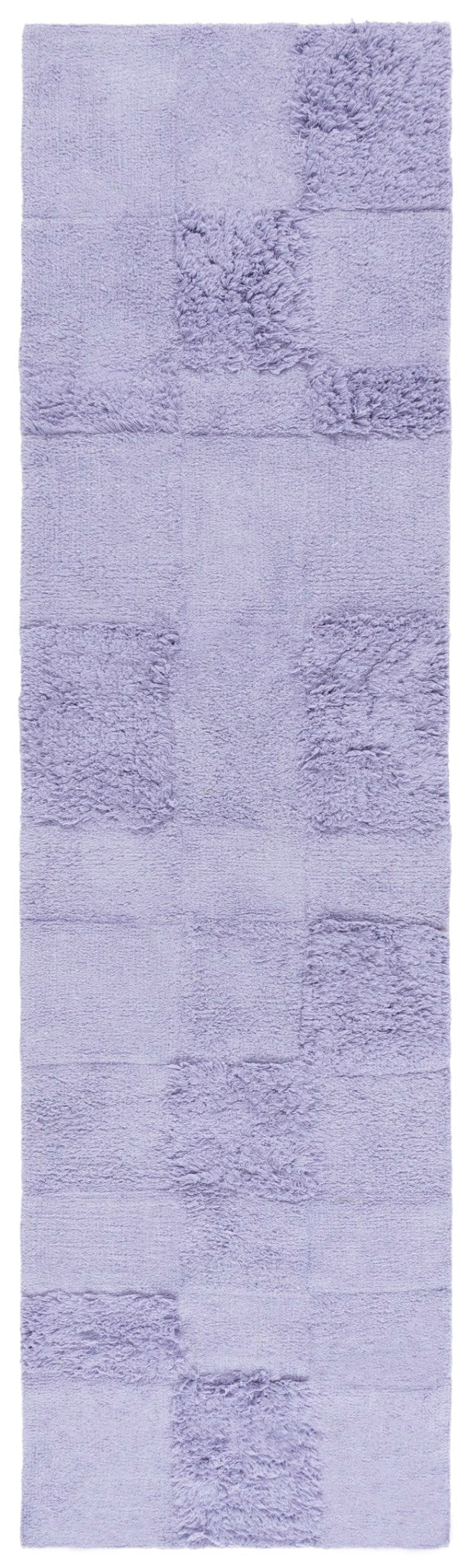 Safavieh Easy Care Handcrafted Area Rug - Sustainable Cotton, Washable, Luxurious Modern Style For Your Home Lilac Recycled Cotton Ecr225v-3