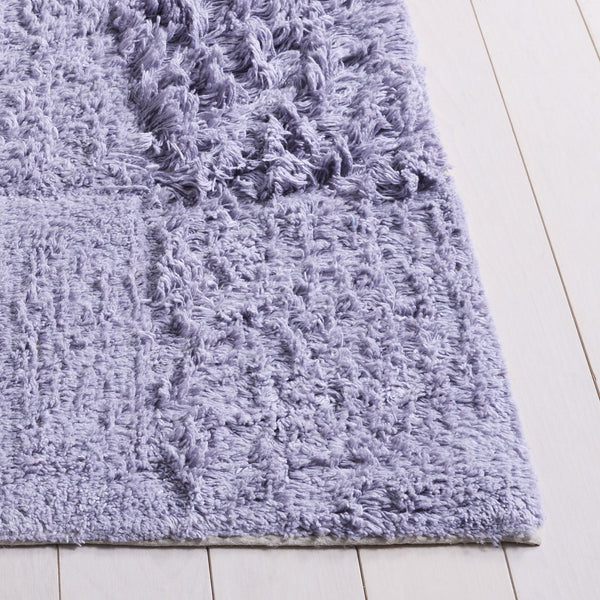 Safavieh Easy Care 225b Eco-friendly Medium Rectangle Area Rug - Stylish, Washable, And Durable Design Lilac Recycled Cotton Ecr225v-5