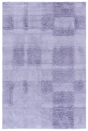 Safavieh Easy Care Handcrafted Area Rug - Sustainable Cotton, Washable, Luxurious Modern Style For Your Home Lilac Recycled Cotton Ecr225v-3