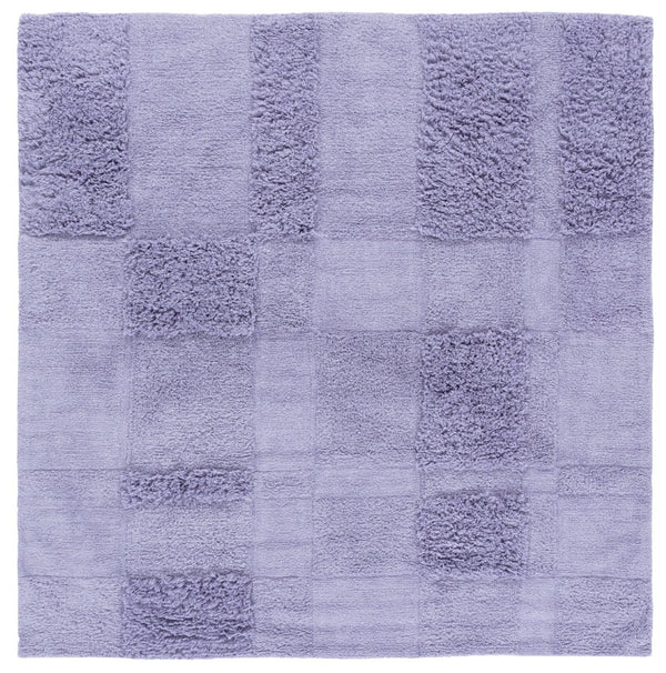 Safavieh Easy Care Handcrafted Area Rug - Sustainable Cotton, Washable, Luxurious Modern Style For Your Home Lilac Recycled Cotton Ecr225v-3