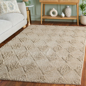 Safavieh Easy Modern Area Rug - Chic 5' X 8' Rectangle Design, Washable, Sustainable Cotton, Soft Comfort Grey Recycled Cotton Ecr226f-5