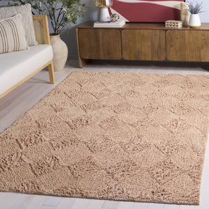 Safavieh Easy Modern Area Rug - Chic 5' X 8' Rectangle Design, Washable, Sustainable Cotton, Soft Comfort Orange Recycled Cotton Ecr226p-5