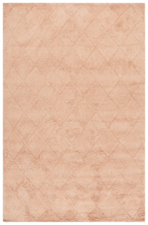 Safavieh Easy Modern Area Rug - Chic 5' X 8' Rectangle Design, Washable, Sustainable Cotton, Soft Comfort Orange Recycled Cotton Ecr226p-5