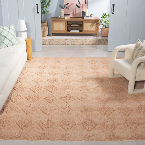 Safavieh Easy Care 226b Area Rug - Stylish, Washable Cotton Design For Comfort And Durability In Your Home Orange Recycled Cotton Ecr226p-6