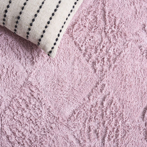 Safavieh Easy Modern Area Rug - Chic 5' X 8' Rectangle Design, Washable, Sustainable Cotton, Soft Comfort Rose Recycled Cotton Ecr226u-5