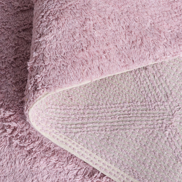 Safavieh Easy Modern Area Rug - Chic 5' X 8' Rectangle Design, Washable, Sustainable Cotton, Soft Comfort Rose Recycled Cotton Ecr226u-5