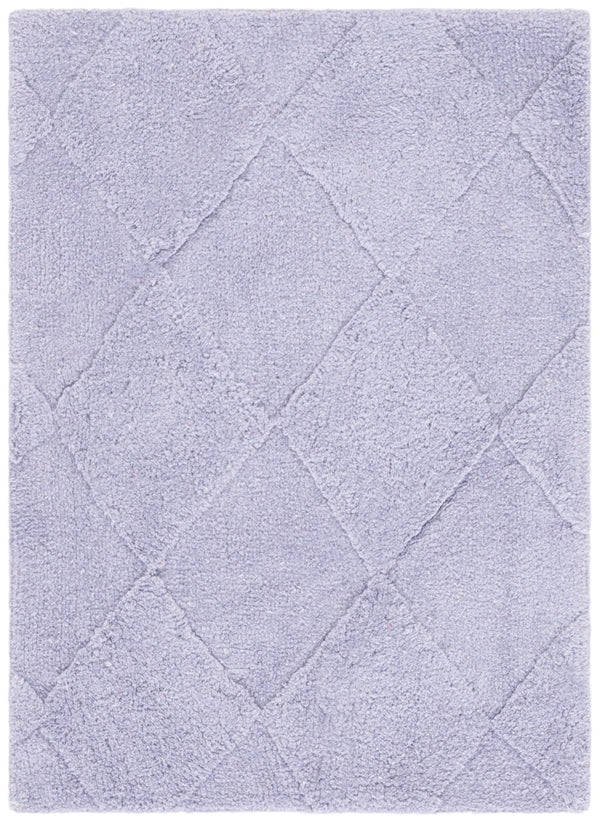 Safavieh Easy Care 226b Area Rug - Stylish, Washable Cotton Design For Comfort And Durability In Your Home Lilac Recycled Cotton Ecr226v-3