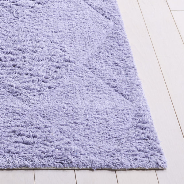 Safavieh Easy Modern Area Rug - Chic 5' X 8' Rectangle Design, Washable, Sustainable Cotton, Soft Comfort Lilac Recycled Cotton Ecr226v-5