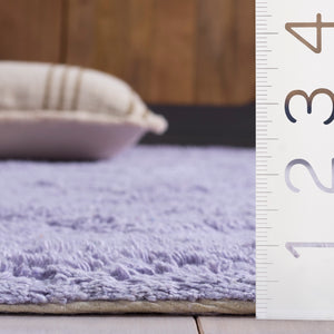 Safavieh Easy Modern Area Rug - Chic 5' X 8' Rectangle Design, Washable, Sustainable Cotton, Soft Comfort Lilac Recycled Cotton Ecr226v-5