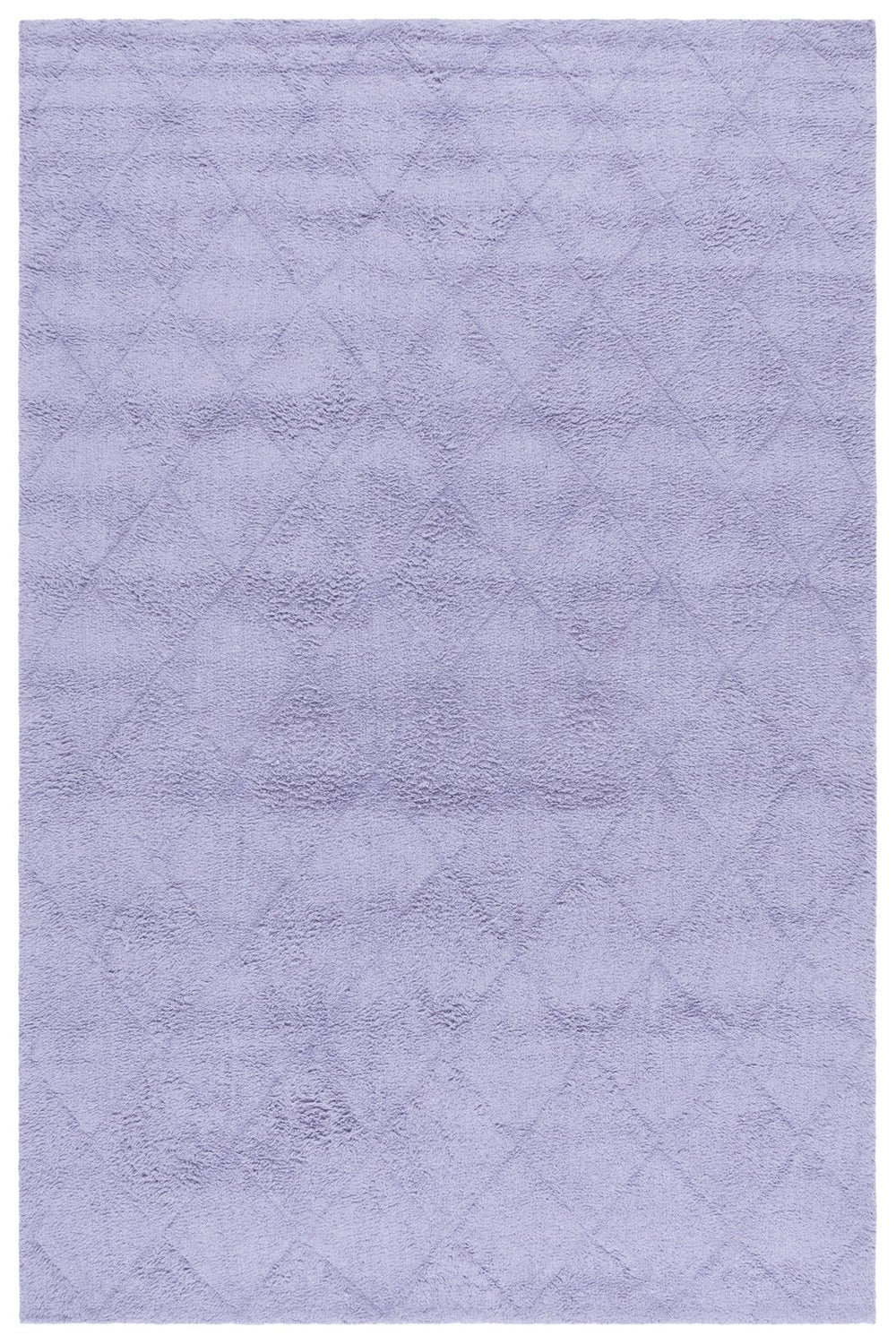 Safavieh Easy Modern Area Rug - Chic 5' X 8' Rectangle Design, Washable, Sustainable Cotton, Soft Comfort Lilac Recycled Cotton Ecr226v-5