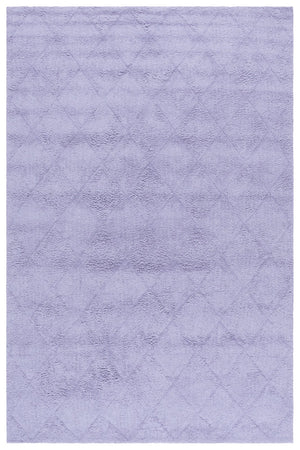 Safavieh Easy Modern Area Rug - Chic 5' X 8' Rectangle Design, Washable, Sustainable Cotton, Soft Comfort Lilac Recycled Cotton Ecr226v-5