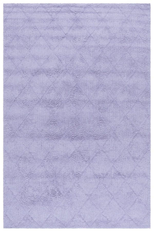 Safavieh Easy Modern Area Rug - Chic 5' X 8' Rectangle Design, Washable, Sustainable Cotton, Soft Comfort Lilac Recycled Cotton Ecr226v-5