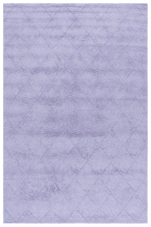 Safavieh Easy Care 226b Area Rug - Stylish, Washable Cotton Design For Comfort And Durability In Your Home Lilac Recycled Cotton Ecr226v-3