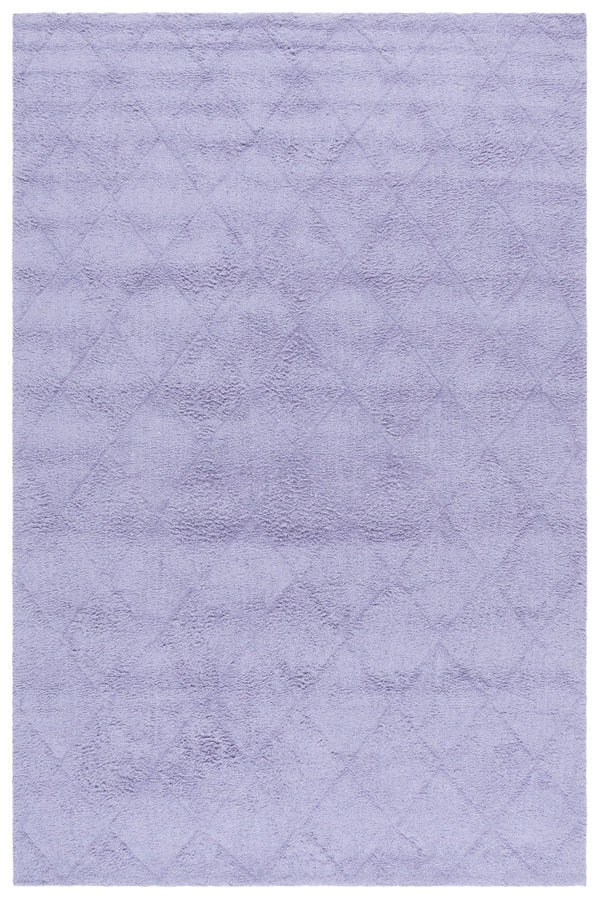 Safavieh Easy Care 226b Area Rug - Stylish, Washable Cotton Design For Comfort And Durability In Your Home Lilac Recycled Cotton Ecr226v-3