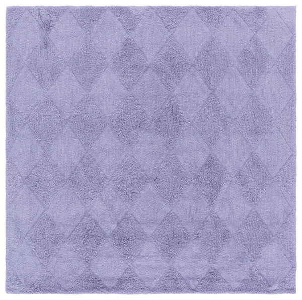 Safavieh Easy Care 226b Area Rug - Stylish, Washable Cotton Design For Comfort And Durability In Your Home Lilac Recycled Cotton Ecr226v-3