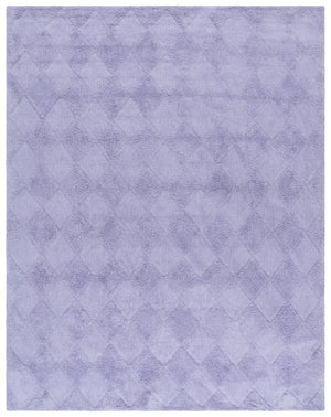 Safavieh Easy Care 226b Area Rug - Stylish, Washable Cotton Design For Comfort And Durability In Your Home Lilac Recycled Cotton Ecr226v-3