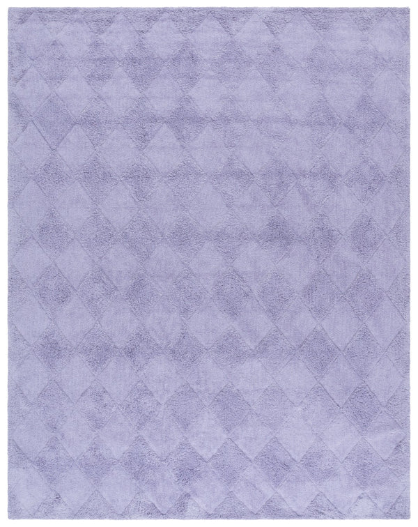 Safavieh Easy Care 226b Area Rug - Stylish, Washable Cotton Design For Comfort And Durability In Your Home Lilac Recycled Cotton Ecr226v-3