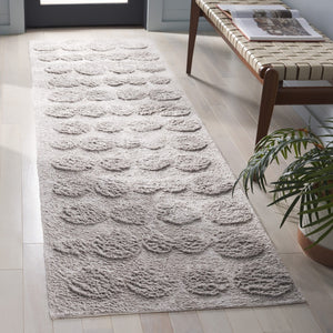 Safavieh Easy Modern Blue Area Rug - Sustainable, Washable, And Stylish Comfort For Your Living Space Grey Recycled Cotton Ecr227m-4