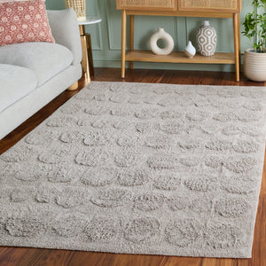 Safavieh Easy Modern Blue Area Rug - Sustainable, Washable, And Stylish Comfort For Your Living Space Grey Recycled Cotton Ecr227m-4