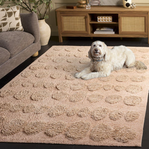 Safavieh Easy Care Modern Blue Area Rug - Eco-friendly, Handcrafted, Washable, Soft Comfort For Your Home Pink Recycled Cotton Ecr227p-5