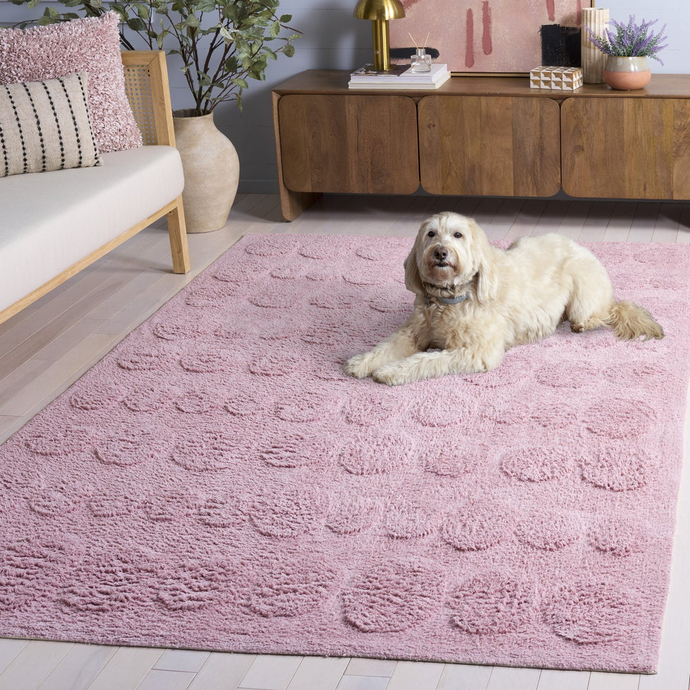 Safavieh Easy Care Modern Blue Area Rug - Eco-friendly, Handcrafted, Washable, Soft Comfort For Your Home Rose Recycled Cotton Ecr227u-5