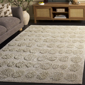 Safavieh Easy Care Modern Blue Area Rug - Eco-friendly, Handcrafted, Washable, Soft Comfort For Your Home Sage Recycled Cotton Ecr227w-5