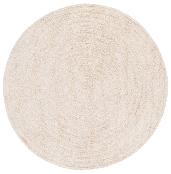 Safavieh Easy Care Modern Area Rug: Elegant Table Tufted Design, Eco-friendly, Washable, Stylish Home Upgrade Ivory Recycled Cotton Ecr228a-4r