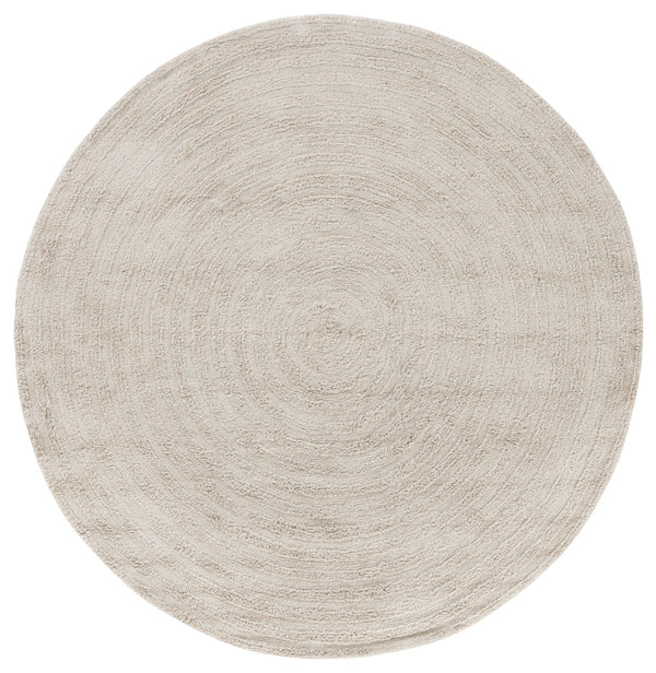 Safavieh Easy Care Round Area Rug – Luxurious Table Tufted Cotton, Eco-friendly, Plush, Modern Home Décor Grey Recycled Cotton Ecr228f-5r